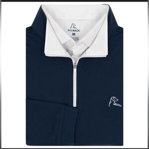 Rhoback Solid Performance Q-Zip USA fleet navy XL